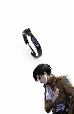 進撃の巨人 リヴァイ モチーフ リング 指輪