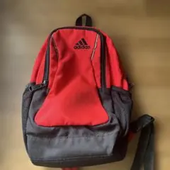 adidas 赤黒 キッズ用 ワンショルダーバッグ