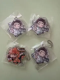 ハイキュー ぴたでふぉめ アクリルキーホルダー