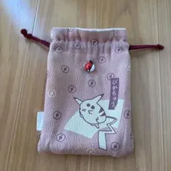 ピカチュウ 巾着袋　ゲームボーイ