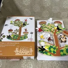 からすのパンやさん　積み木セット　絵本のつみき