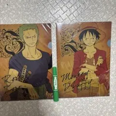A4 クリアファイル　ワンピース　ONE PIECE 新品　2枚　セット　セール