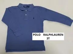 POLO　RALPH　LAUREN　長袖ポロシャツ　3T
