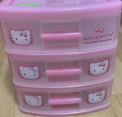 d*7様 Sanrio スケーター 4段スライドケース キティクマ 平成レトロ