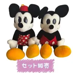 ミッキー＆ミニー ぬいぐるみ 2体セット ディズニー