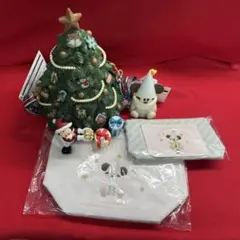 ディズニークリスマスツリーポップコーンバケット＆リルリンリンスーベニア4点セット