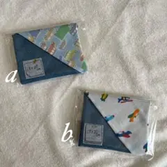 1544・ハンドメイド♡ダブルガーゼハンカチ 二枚セット