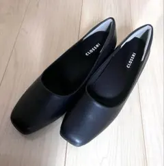 パンプス ブラック 25.5cmのサムネイル