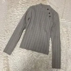 LIP SERVICE★ボタン付きタートルニット