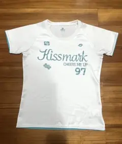 Kissmark ホワイト×グリーン Mサイズ Tシャツのサムネイル