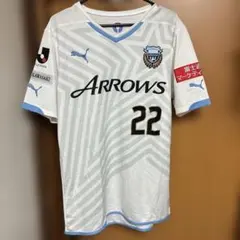 お*き様 2014年　川崎フロンターレ　福森晃斗　実使用　アウェイユニフォーム お*き様 2014年 川崎フロンターレ 福森晃斗 実使用 アウェイ