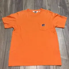 BEN DAVIS BEN'S オレンジ Tシャツ M 半袖 古着