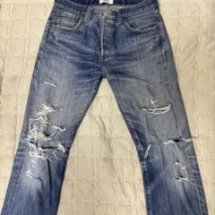 LEVI'S 501 ダメージデニム　W29 L32
