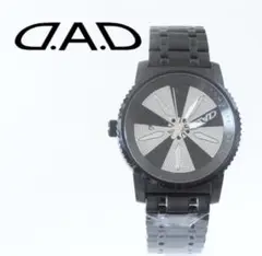D.A.D デーアーデー 腕時計 メンズ ブラック 黒 ギャルソン DD2301