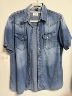バックナンバー　デニムシャツ Mサイズ
