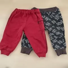 裏起毛　冬　ズボン　男の子　90 3本セット