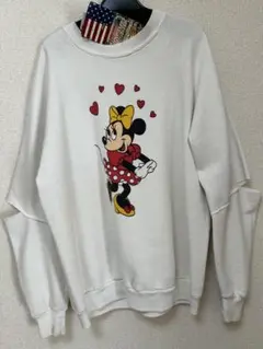 新品　激レア　MICALLE MICALLEミニーマウス プリント スウェット