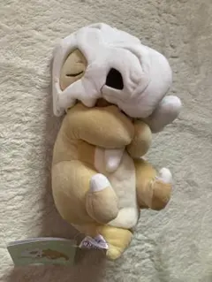ポケモン もっちり ぬいぐるみ おやすみカラカラのサムネイル