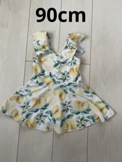 Ocean&Groundレモン柄ワンピース水着