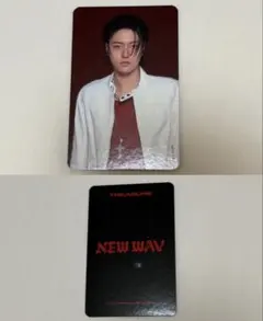 TREASURE NEW WAV TRADING PHOTOCARD ハルト