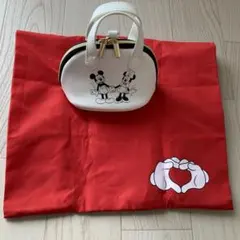 ミッキー ミニー エコバッグ♪ 付きバッグ　untitled 未使用品