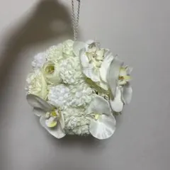 造花ボールブーケ