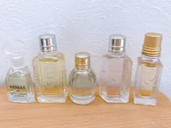 【新品未使用】ロクシタン　オードトワレ•オードパルファム　ミニ香水　5点セット