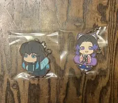 鬼滅の刃　ラバーストラップ　胡蝶しのぶ　時透無一郎　ばんちょうこう