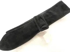 ベルト　サッシュベルト　コルセットベルト　太ベルト　スウェード　ブラック　黒