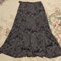 HAVE A NICE TRIP ペイズリー柄マーメイドスカート　 M〜L