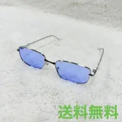 ブルーy2k サングラス 定番型 ジェントルモンスター好きにも‪☆