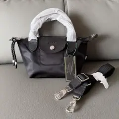 新品 未使用 LONGCHAMP ルプリアージュ ネオXSブラック 2wayのサムネイル