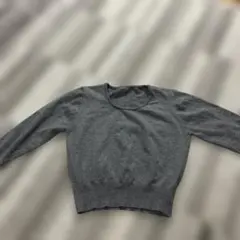 shein ドロップショルダー ショート丈セーター 長袖トップス Lサイズ