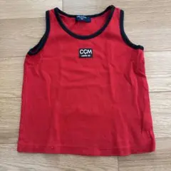 COMME CA DU MODE 赤 タンクトップ 95