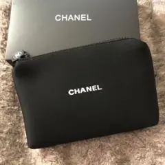 シャネル Chanel レベージュ コスメ ポーチ 新品、未使用