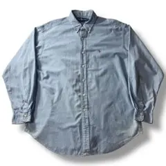 90s ラルフローレン ボタンダウンシャツ カラーポニー 刺繍 ヴィンテージ