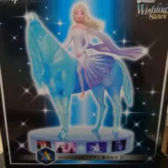 ディズニーハッビークジ　Ａ賞エルサ シンフィギュアとＥ賞バッグ セット