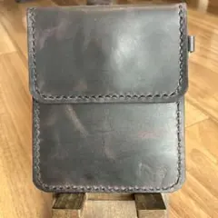 レザークラフト　本革　小物入れ