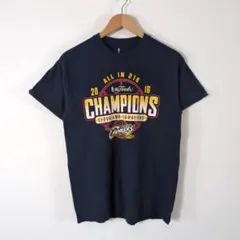 00s vintage NBA CAVS 2016優勝T ネイビーのサムネイル