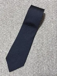 COMME CA DU MODE メンズ ネクタイ ブラック イエロー ドット