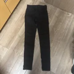 ブラック スキニーデニム ジーンズ