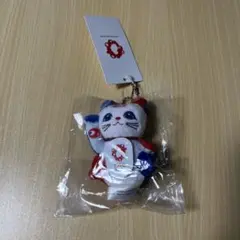 新品 2025 大阪 関西万博公式ライセンス商品　招き猫マスコット　ミャクミャク