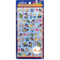 ☆未使用☆正規品 ボンボンドロップシール ミニ ズートピア