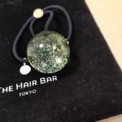 ザヘアバートウキョウ キャンディカフポニー グリッター グリーンGRN