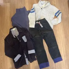 男の子　子供服　130 まとめ売り　パンツ カットソー 　他　計4点