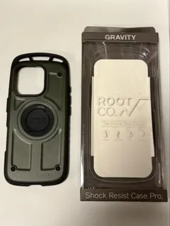 ROOT CO. iPhone 16pro カーキ ルートコー Gravity