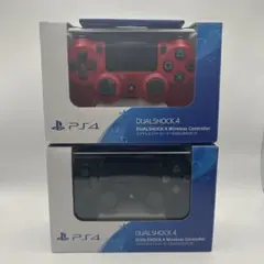 ps4コントローラーDUALSHOCK 4 ジェット・ブラック ＋マグマ・レッド