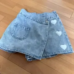 ralby デニムスカート風ショートパンツ