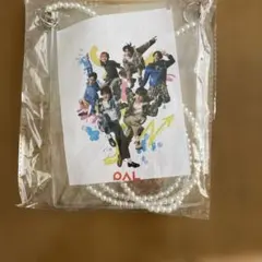 パールネックレス付き透明ポーチ