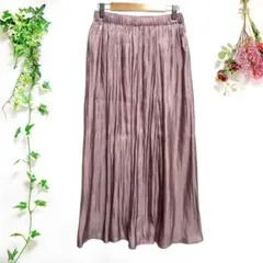 GRL　グレイル　【Ⅿ】　スカート　ピンク　サテン生地　フォーマル　発表会